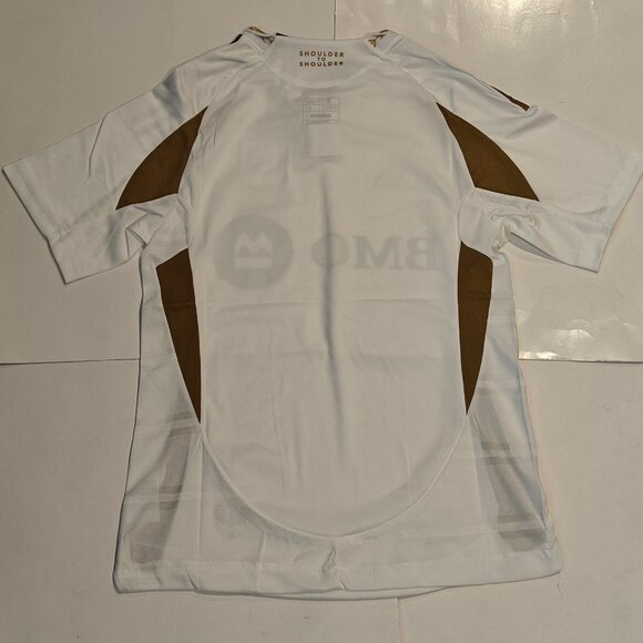 Adidas LAFC 25/26 Away Jersey Men's Size S Small White NWT Gold Soccer MLS - Picture 10 of 12